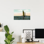 Poster Vue de York depuis l'île (Bureau à domicile)