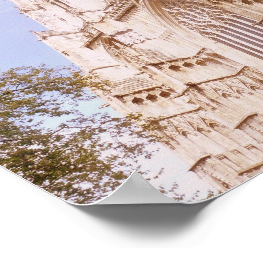 Poster Vue De York Minster (Coin)