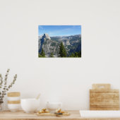 Poster Vue de Yosemite de Glacier Point, CA (Cuisine)