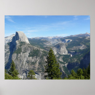 Poster Vue de Yosemite de Glacier Point, CA