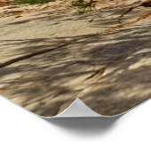 Poster Vue de Zion Canyon depuis Angels Landing (Coin)