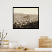 Poster Vue Deadwood de Forest Hill SD 1888 (Cuisine)