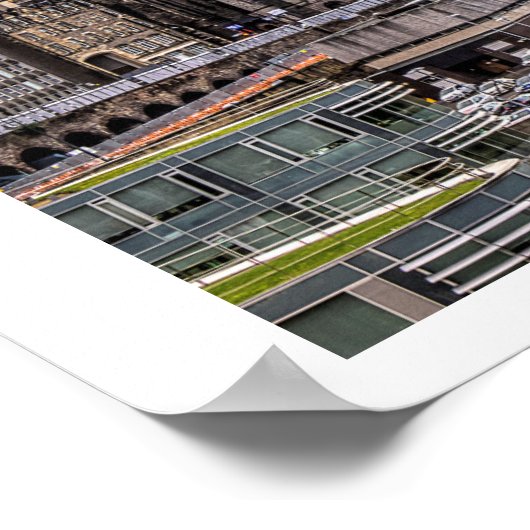 Poster Vue d'Édimbourg (Coin)