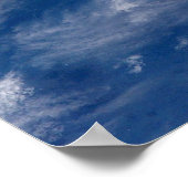 Poster Vue d'ensemble de la navette spatiale de ISS (Coin)