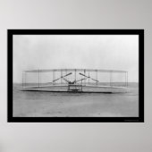 Poster Vue d'ensemble de l'avion d'un frère Wright 1911 (Devant)