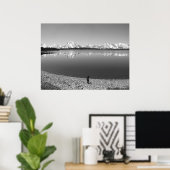 Poster Vue d'ensemble du parc national de Grand Teton (Bureau à domicile)