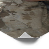 Poster Vue d'ensemble d'un soldat faisant crader une muni (Coin)