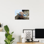 Poster Vue d'ensemble d'un soldat faisant crader une muni (Bureau à domicile)