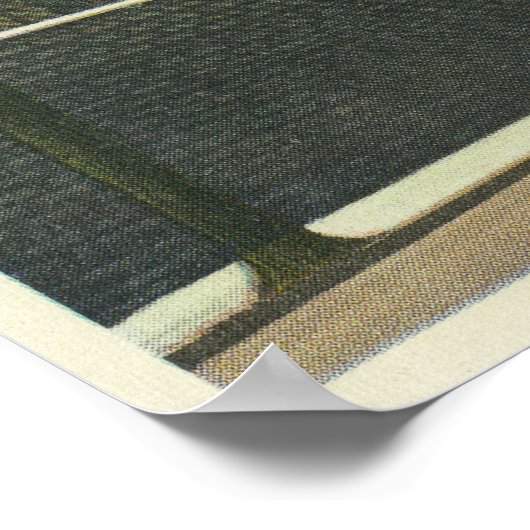 Poster Vue d'entrée de la prison d'Auburn (Coin)