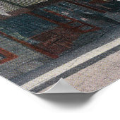 Poster Vue d'entrée du triage des navires de la marine am (Coin)