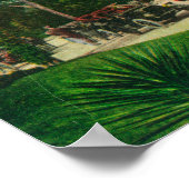 Poster Vue d'entrée sur l'extérieur de l'hôtel del Monte (Coin)