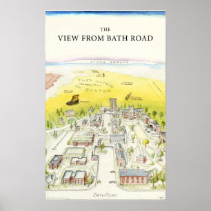 Poster Vue Depuis Bath Road