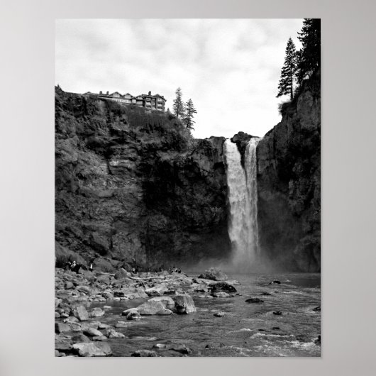 Poster Vue depuis Below Falls (Devant)