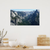 Poster Vue depuis Glacier Point dans le parc national Yos (Cuisine)