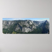Poster Vue depuis Glacier Point dans le parc national Yos (Devant)