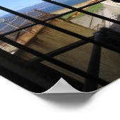 Poster Vue depuis Inside Alcatraz (Coin)