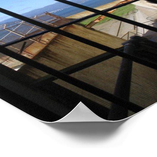 Poster Vue depuis Inside Alcatraz (Coin)