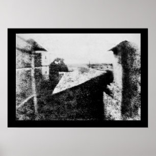 Poster Vue depuis la fenêtre du Gras, première photo