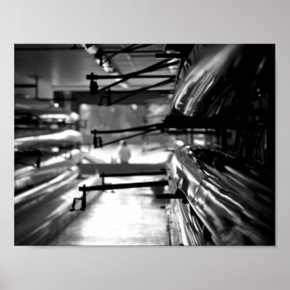 Poster "Vue depuis la salle de bain"