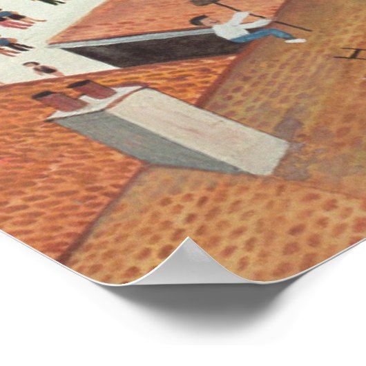 Poster Vue depuis la Tate Gallery St. Ives (Coin)