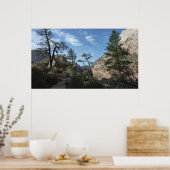 Poster Vue depuis le guetteur du Parc national de Sion (Cuisine)