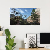 Poster Vue depuis le guetteur du Parc national de Sion (Bureau à domicile)