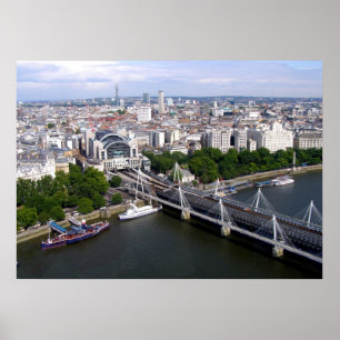Poster Vue depuis le London Eye