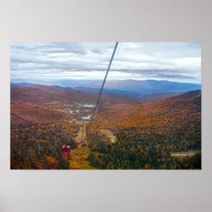 Poster Vue depuis le mont Mansfield, dans le Vermont, en