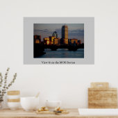 Poster Vue depuis le MOS Boston (Cuisine)