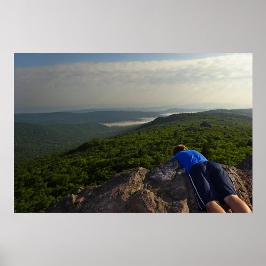 Poster Vue depuis le sentier des Appalaches, Grayson High (Devant)