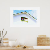 Poster Vue depuis le sol (Cuisine)