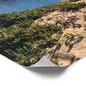 Poster Vue depuis le Wedge, Newport Beach, Californie (Coin)