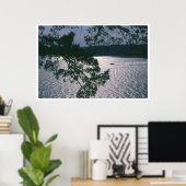 Poster Vue Depuis Les Falaises (Bureau à domicile)