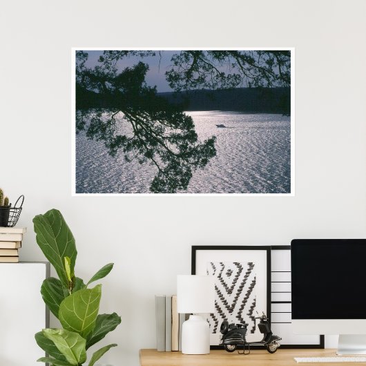 Poster Vue Depuis Les Falaises (Bureau à domicile)