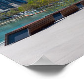 Poster Vue depuis Navy Pier (Coin)