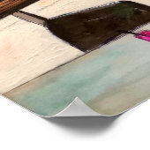 Poster Vue depuis Noosa Surf Club (Coin)