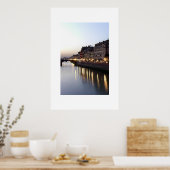 Poster Vue depuis Ponte Vecchio (Cuisine)