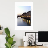 Poster Vue depuis Ponte Vecchio (Bureau à domicile)