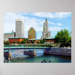 Poster Vue depuis Waterplace Park