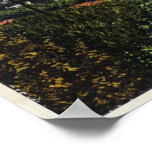 Poster Vue des bateaux à Narrows (Coin)