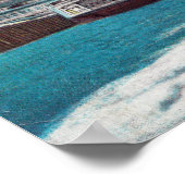 Poster Vue des bordures de traversier et de la tour (Coin)