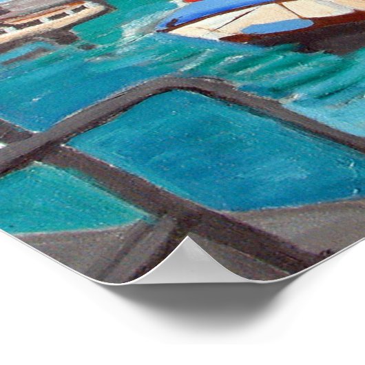 Poster Vue des Broads (Coin)