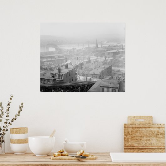 Poster Vue des Cincinnati du Mont Adams (Cuisine)