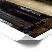 Poster Vue des colonnes et des voûtes dans l'ambulatoire (Coin)