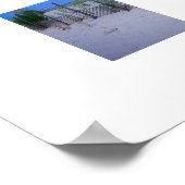 Poster Vue des dunes du parc Seaside, août 2017 par S.N. (Coin)