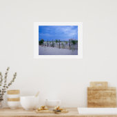 Poster Vue des dunes du parc Seaside, août 2017 par S.N. (Cuisine)