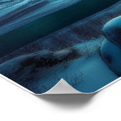 Poster Vue des feux du nord (Coin)