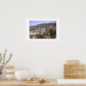 Poster Vue des fleurs (Cuisine)