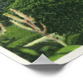 Poster Vue des jardins de Tanglewood # 2 (Coin)