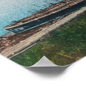 Poster Vue des navires dans le DockSt. Michael, AK (Coin)